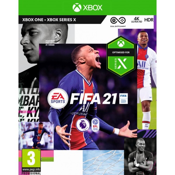 Игра FIFA 21 за Xbox One (безплатна доставка)